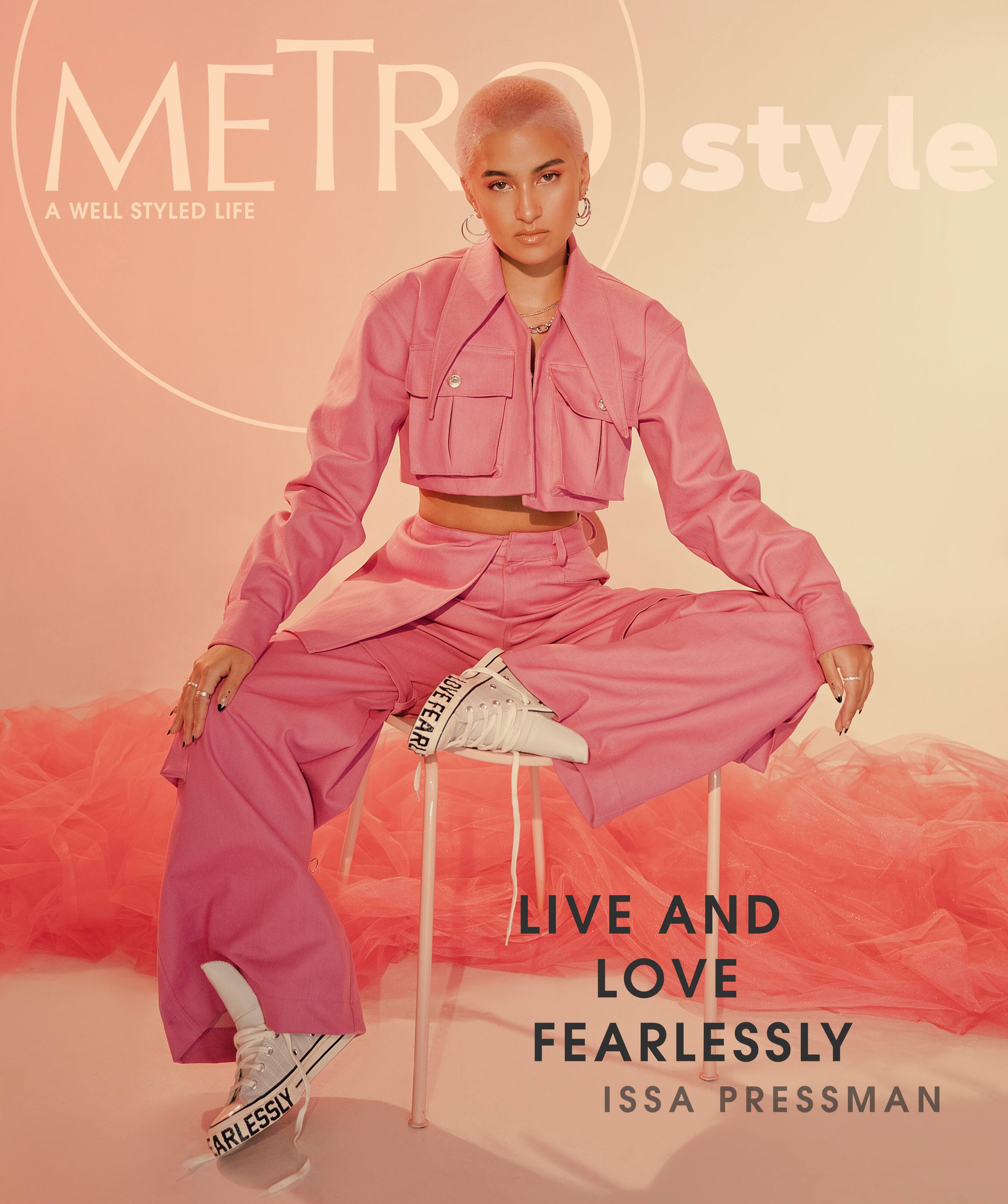 Issa Pressman on the cover of Metro.Style Issa Pressman on the cover of Metro.Style